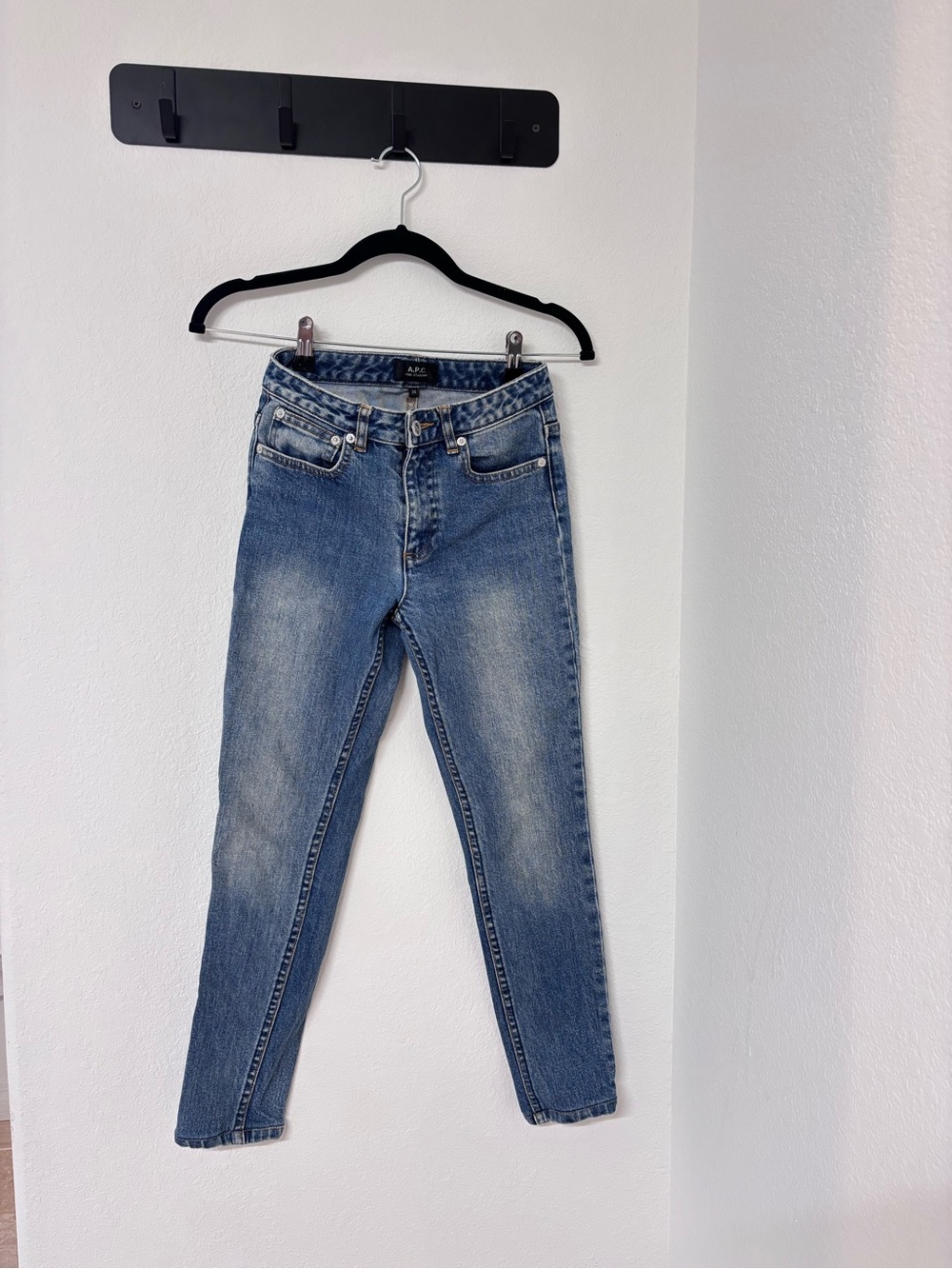 A.P.C. Skinny Jeans in Blue Wash